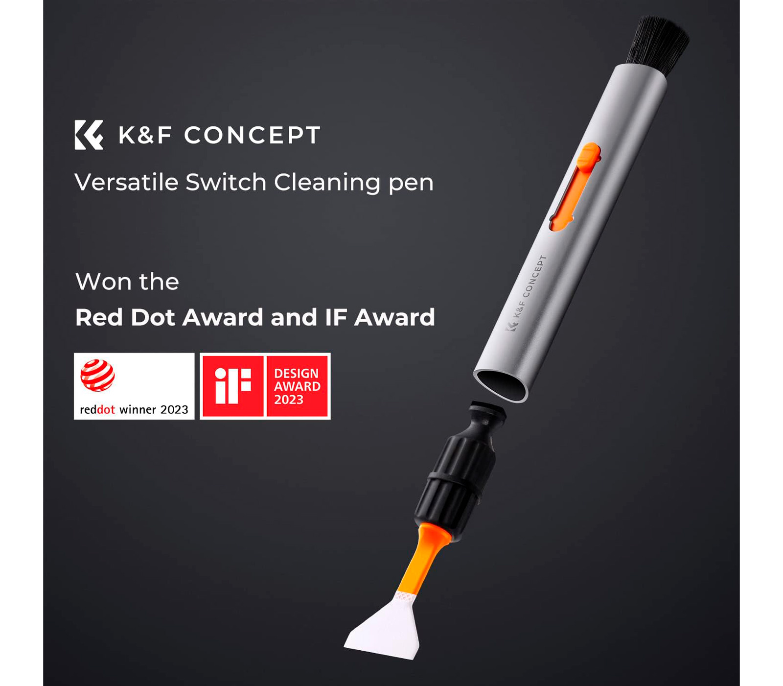 Комплект K&F Concept 2011: карандаш, 2 шваброчки для FF матрицы, груша, 2 салфетки