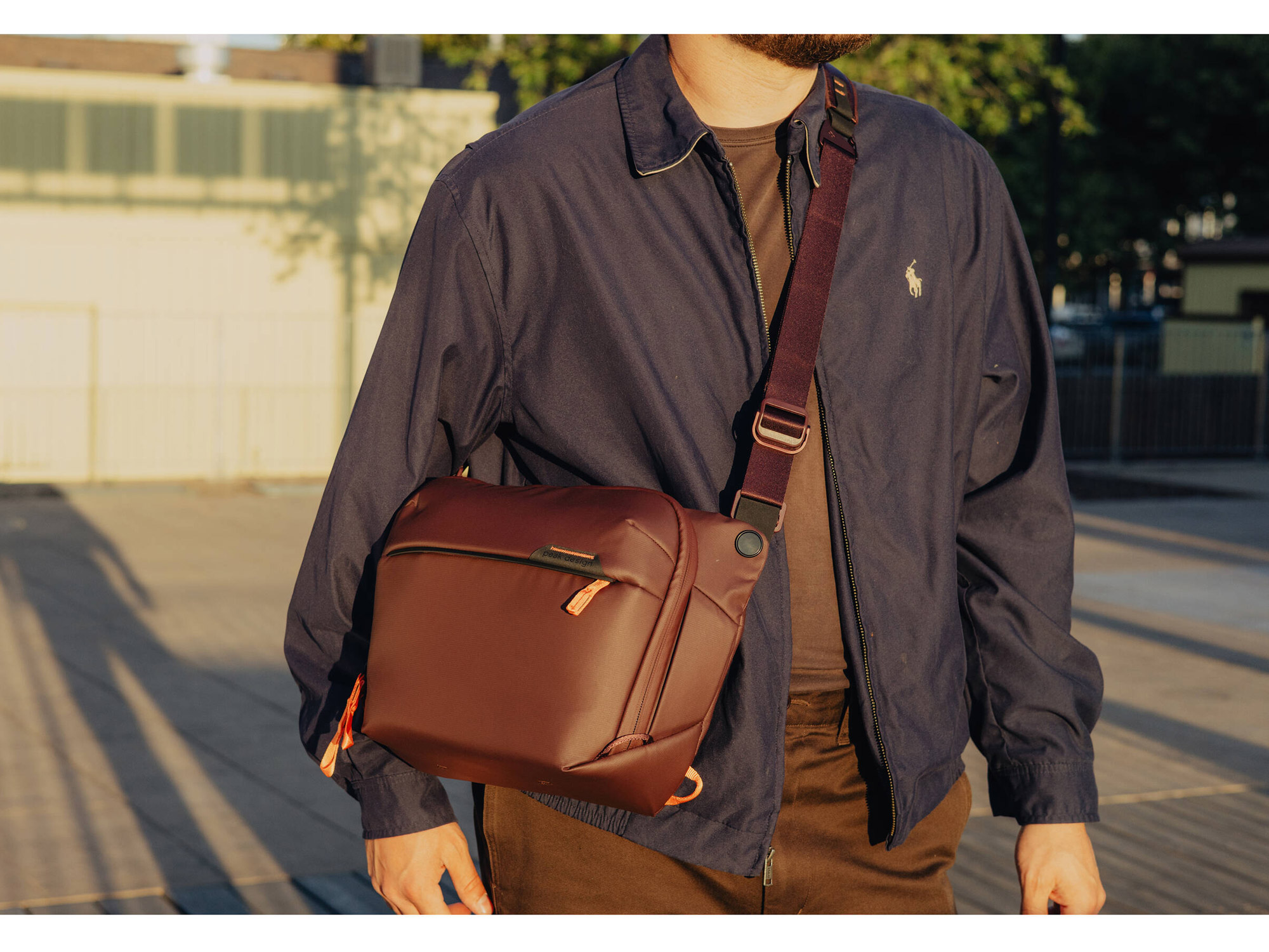 Сумка Peak Design The Everyday Sling 6L, цвет Eclipse, бордо
