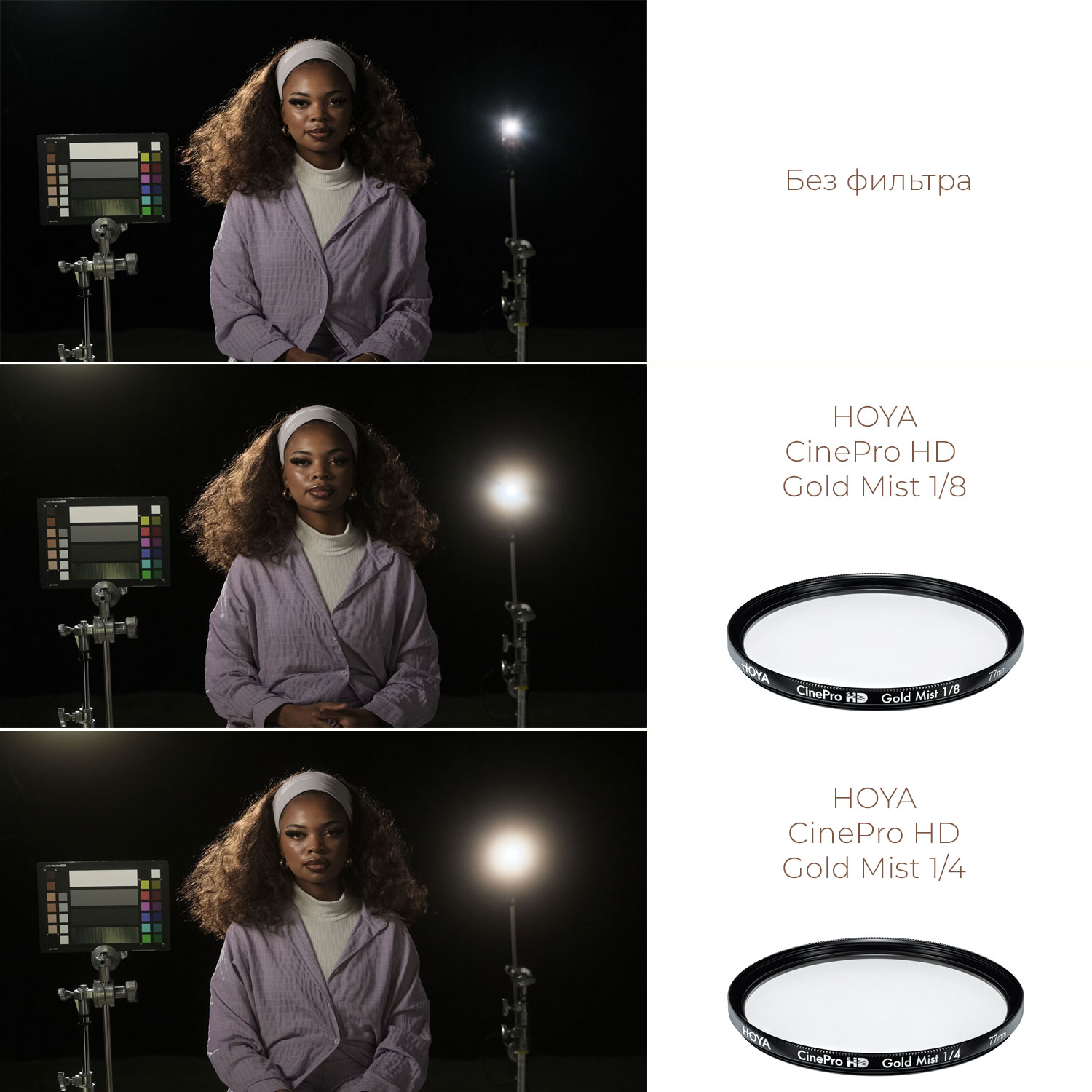 Светофильтр Hoya CineProHD GoldMist 1/8 82mm