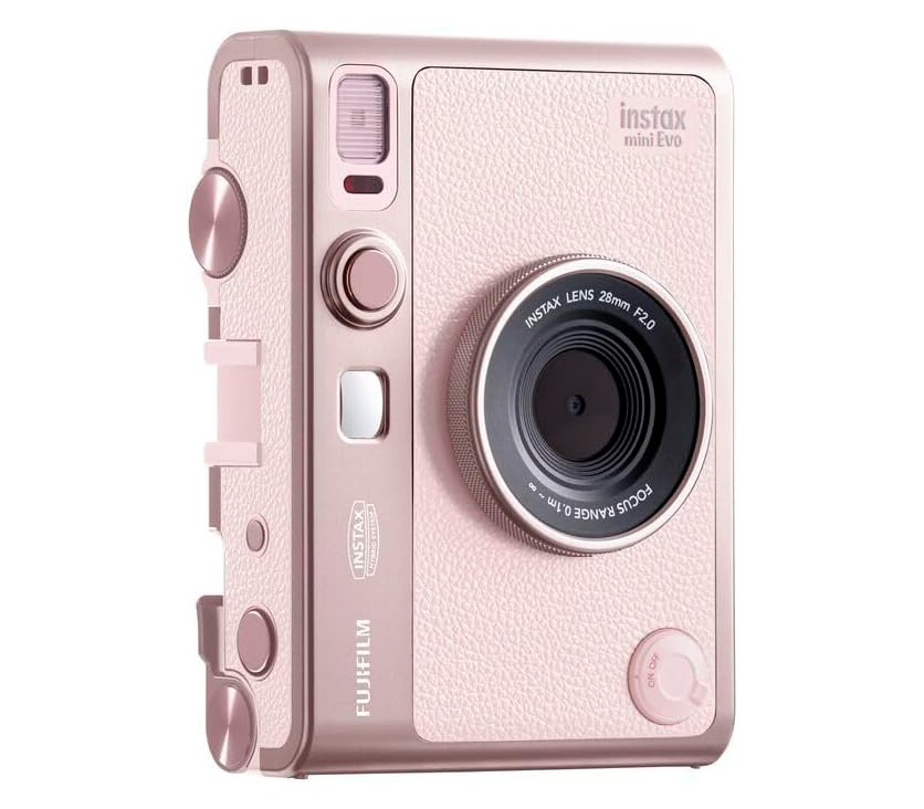 Фотоаппарат моментальной печати Fujifilm Instax MINI EVO, розовый