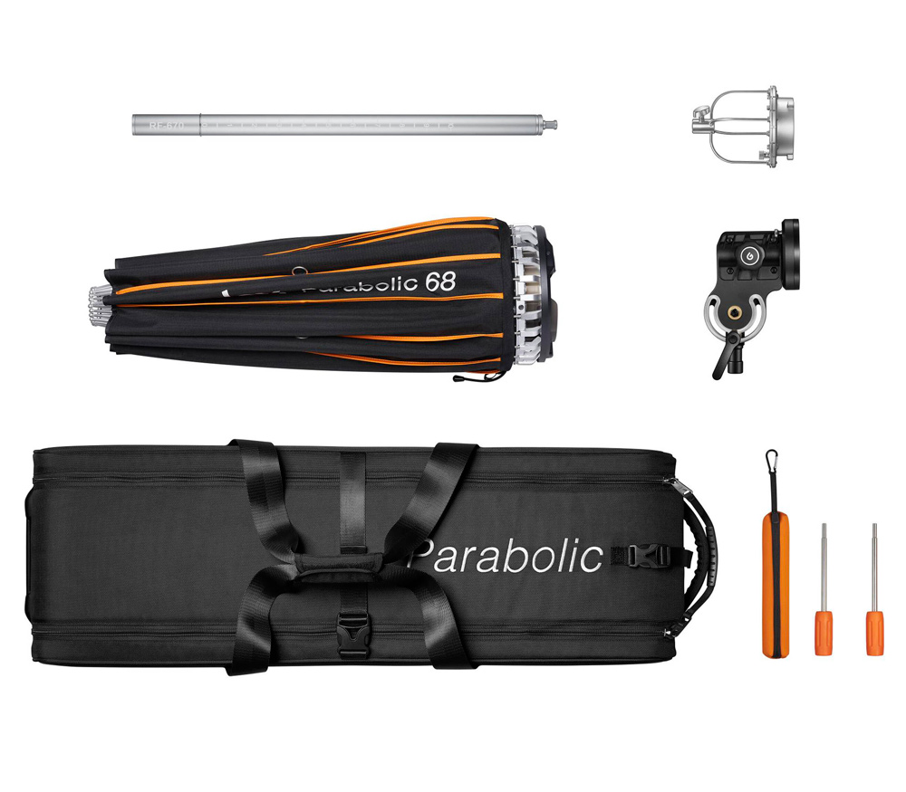 Рефлектор параболический Godox Parabolic P68Kit, 70 см