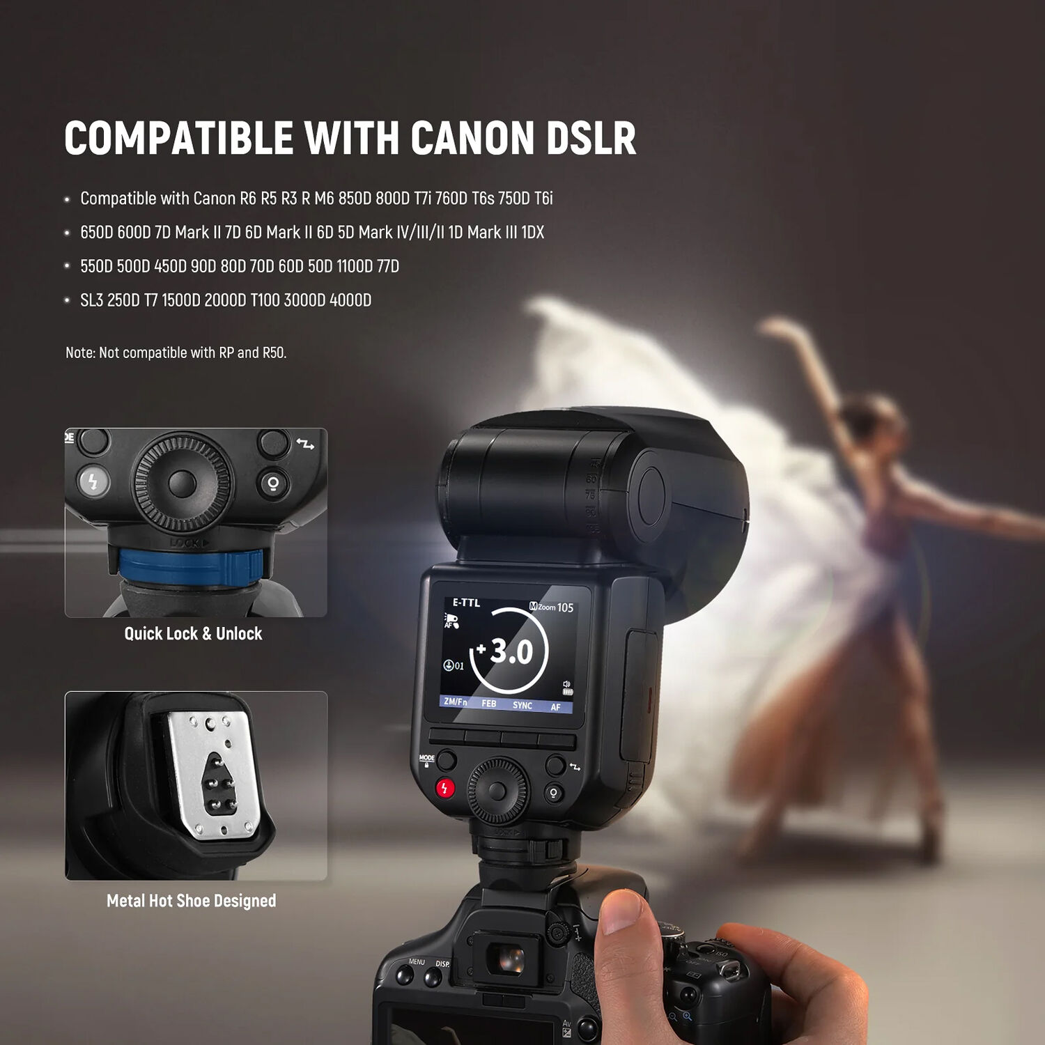 Вспышка Neewer Z2PRO-S, 3000 мАч, совместимость с Godox