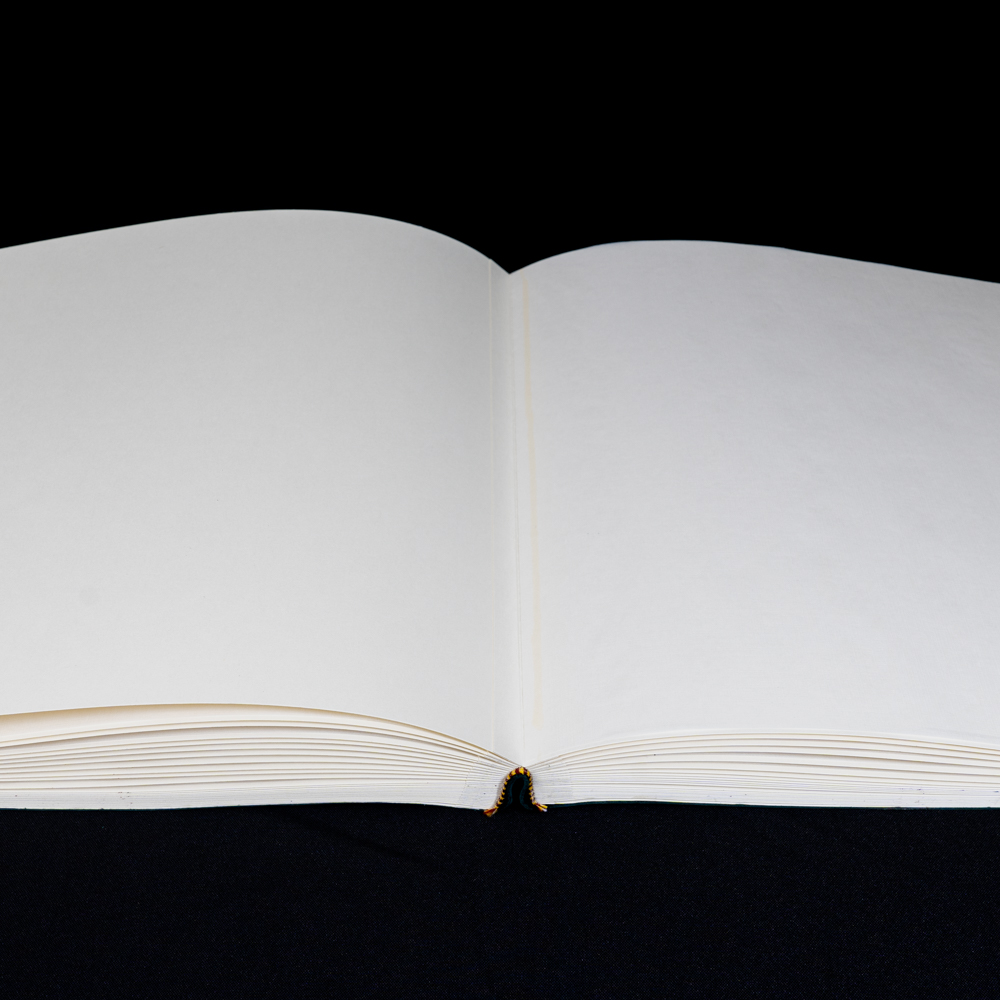 Кожаный фотоальбом Florentia 30х30 см, 100 страниц "Capriolo" зелёный