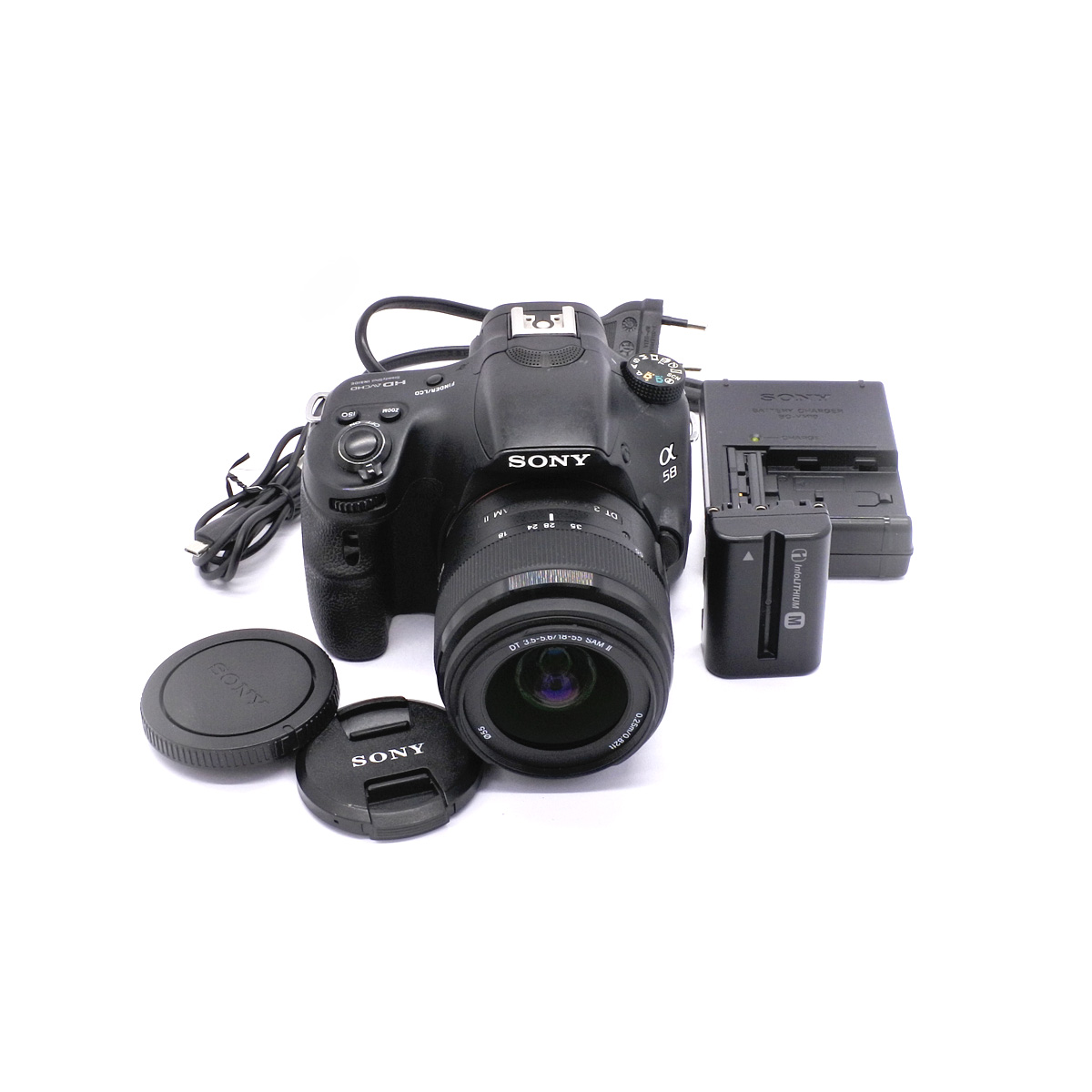 Зеркальный фотоаппарат Sony A58 Kit 18-55mm SAM II (состояние 4) (б/у)