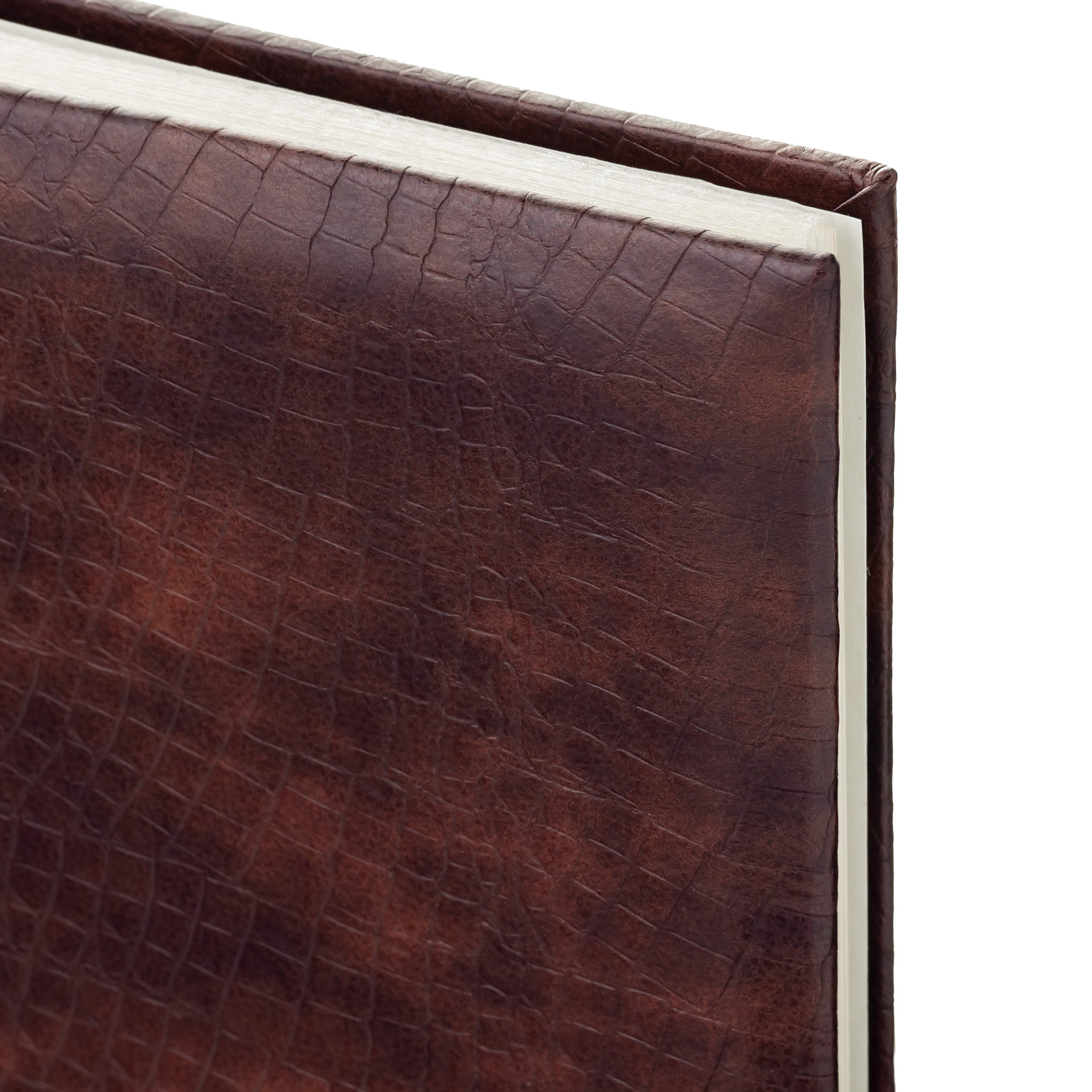 Фотоальбом Fotografia 10x15 см 200 фото, «Классика» эко-кожа, коричневый, FA-EBBM200-858