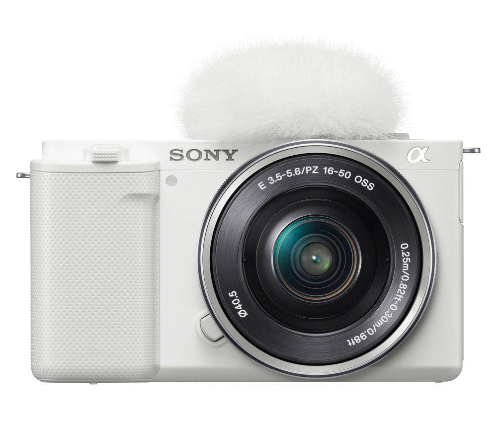 Беззеркальный фотоаппарат Sony ZV-E10 Kit + 16-50mm II, белый