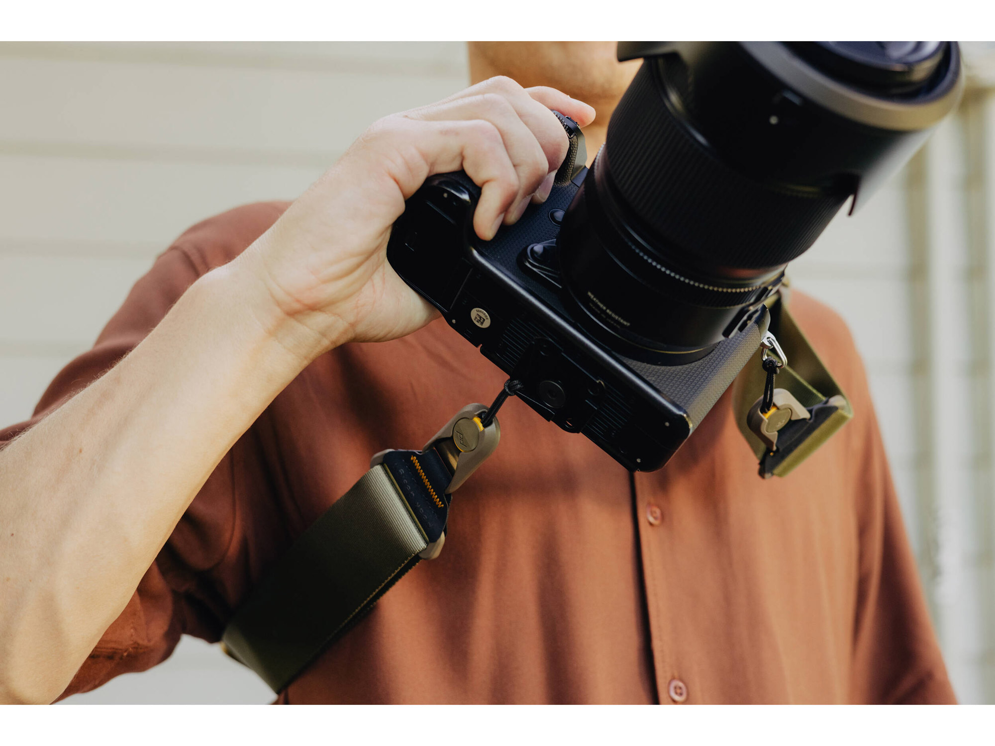 Ремня Peak Design Camera Strap Slide Kelp, оливковый