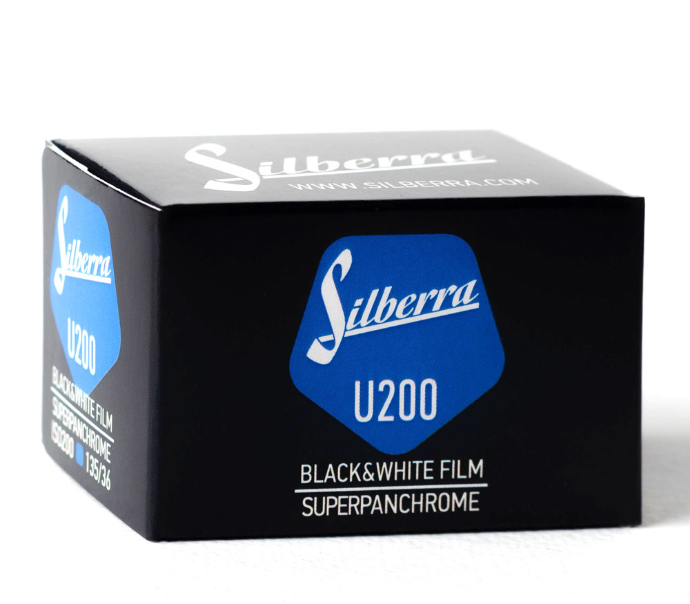 Фотопленка Silberra U200, ч/б негативная, 135 формат, 36 кадров