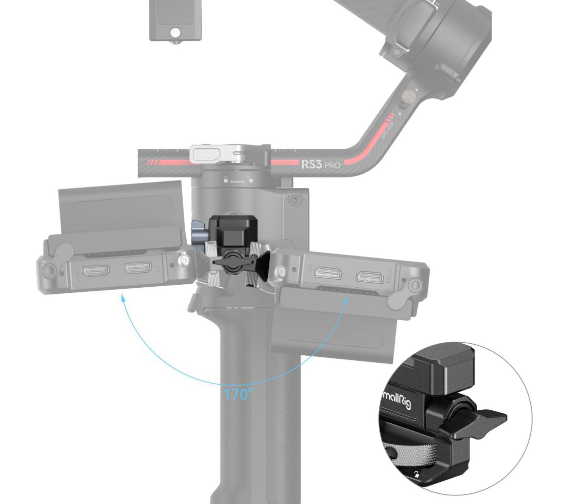 Держатель монитора SmallRig 3026B для DJI RS 2 / RSC 2