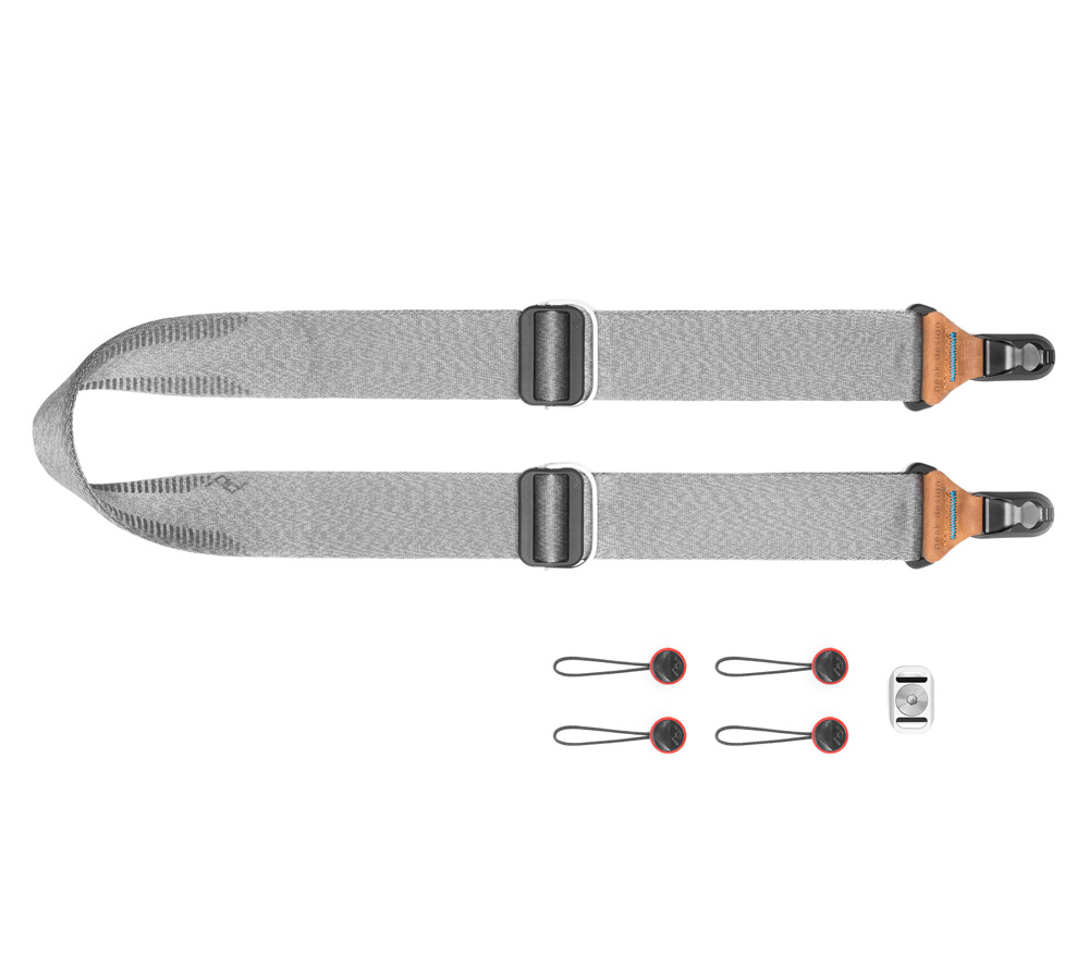 Ремень Peak Design Camera Strap Slide, серый (Ash)