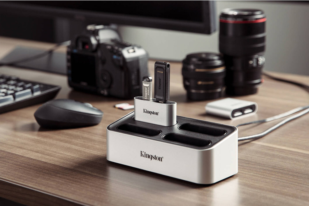 Карт-ридер Kingston Workflow WFS-SDC для microSD (UHS-I/-II)