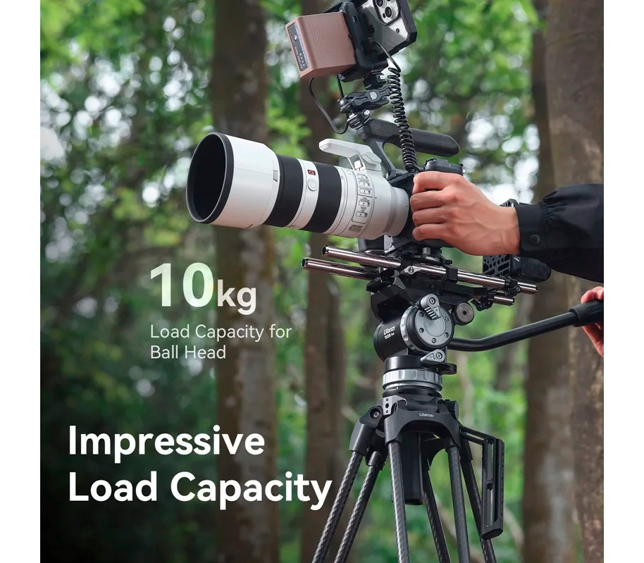 Штативная голова Ulanzi Video Fast Ball Head, до 10 кг