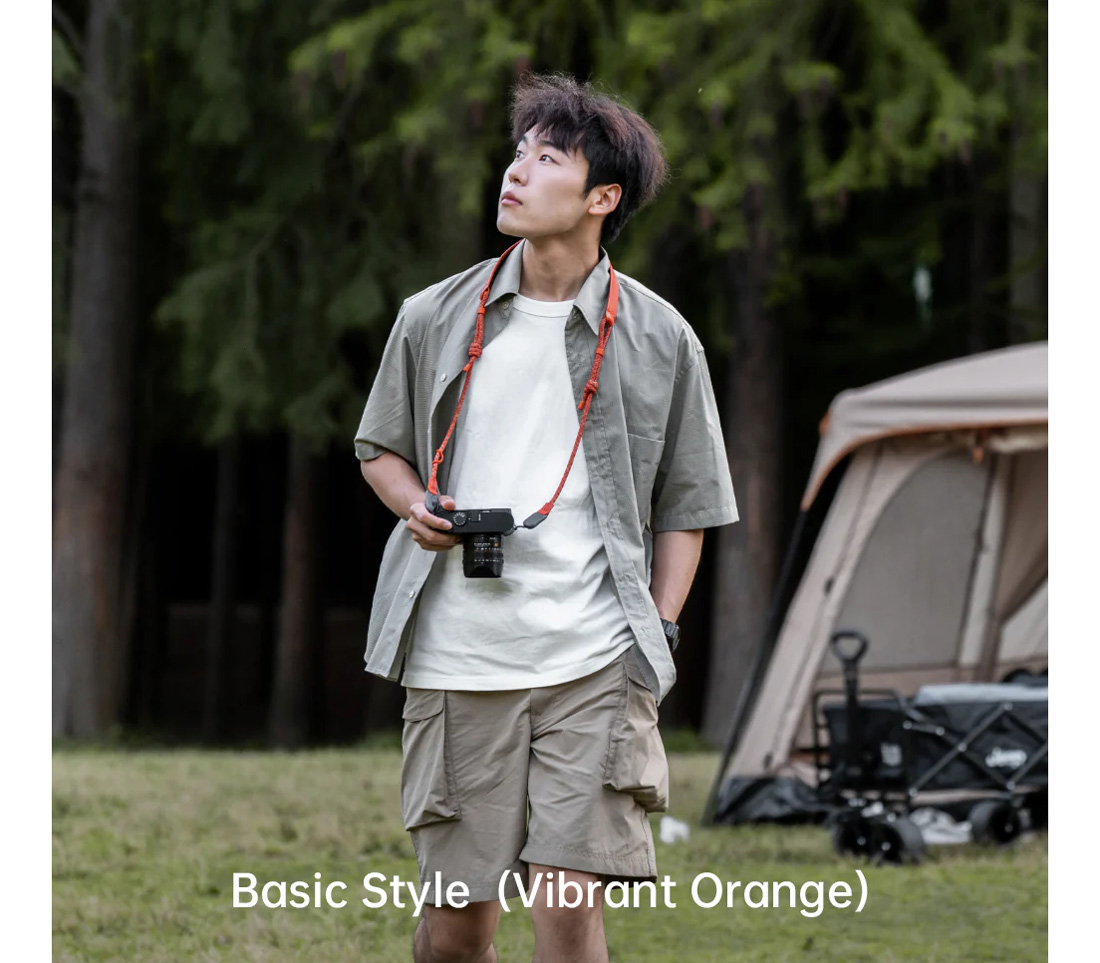 Наплечный ремень PGYTECH Camera Shoulder Strap Air, цвет Vibrant Orange (уцененный)