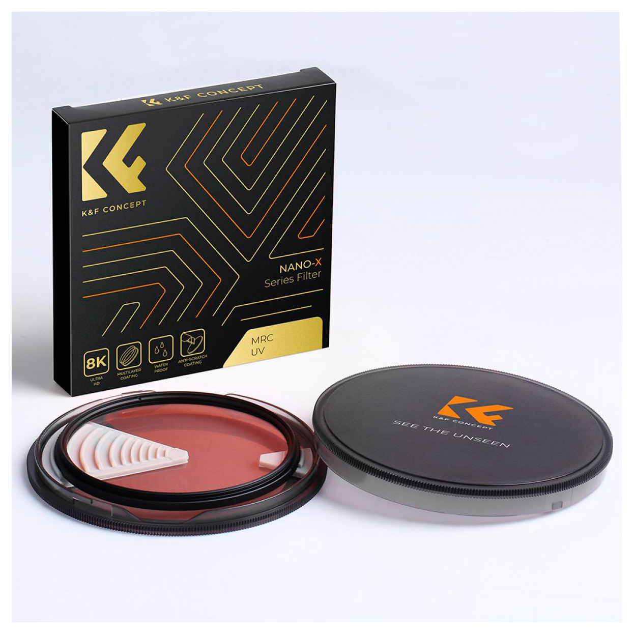 Светофильтр K&F Concept Nano-X B270 MCUV Green Coated, 105 мм