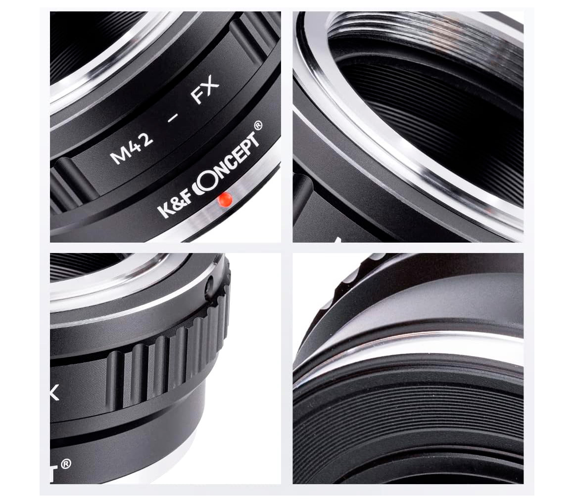 Адаптер K&F Concept M42-FX, для объективов M42 на камеры Fujifilm X