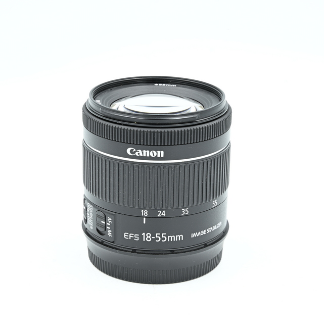 Объектив Canon EF-S 18-55mm f/4-5.6 IS STM - с.н. 1542000185 (состояние 5) (б/у)