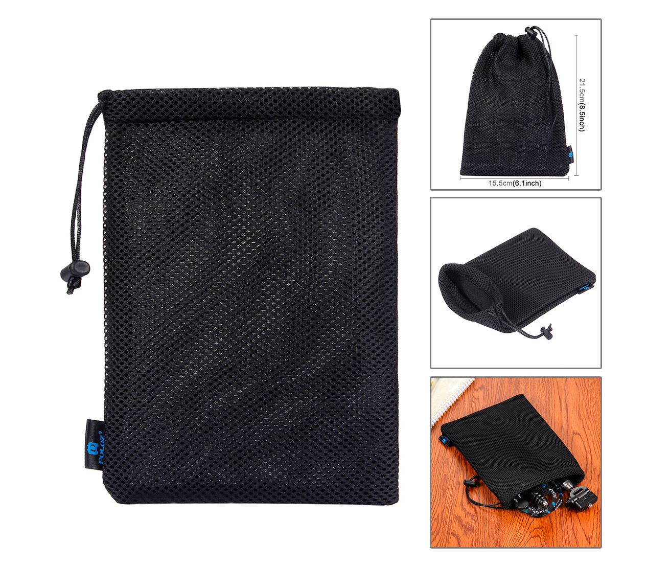 Комплект аксессуаров Puluz PKT13 Surfing Accessories Kit 14 в 1, для экшн-камер, в кейсе
