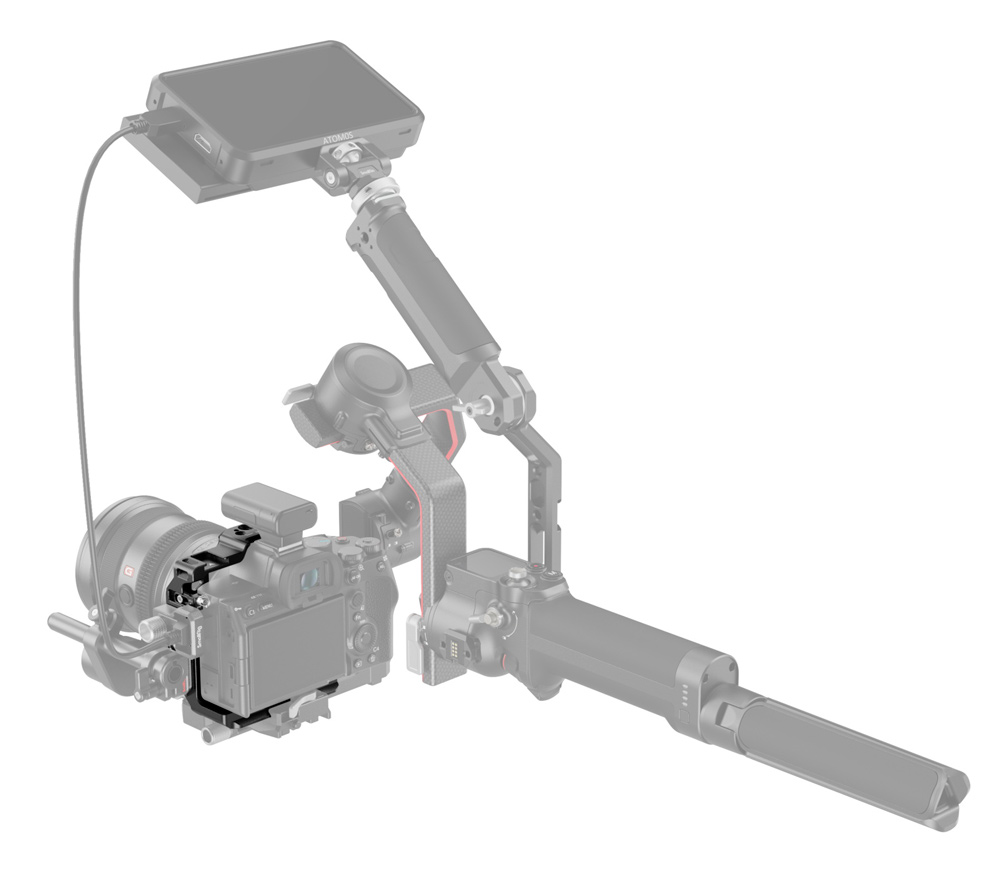Клетка SmallRig 3639 Half Cage для Sony A7 IV, A7 V, A7S III, A7R IV, A1