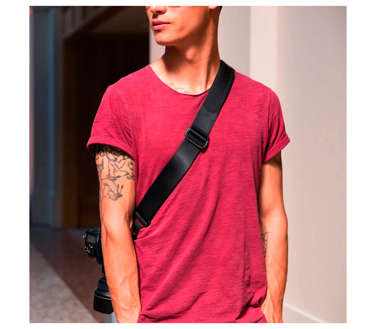 Ремень Peak Design Camera Strap Slide, черный