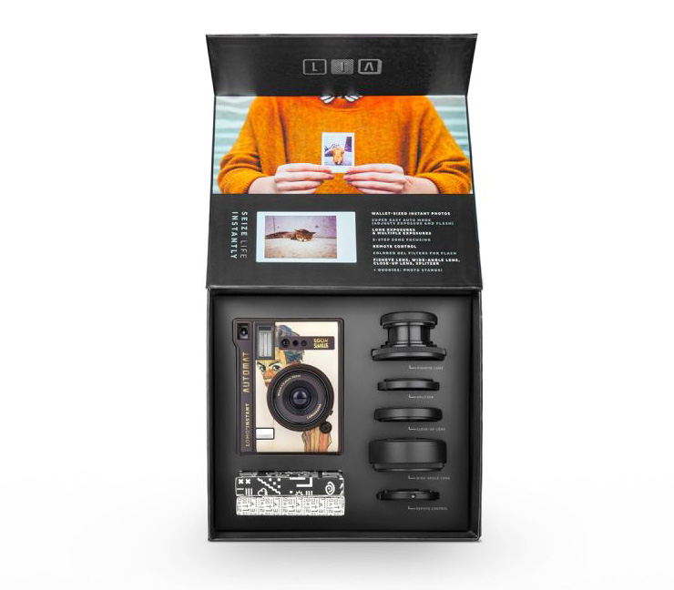 Фотоаппарат моментальной печати Lomography LOMO'Instant Automat Schiele + 3 объектива