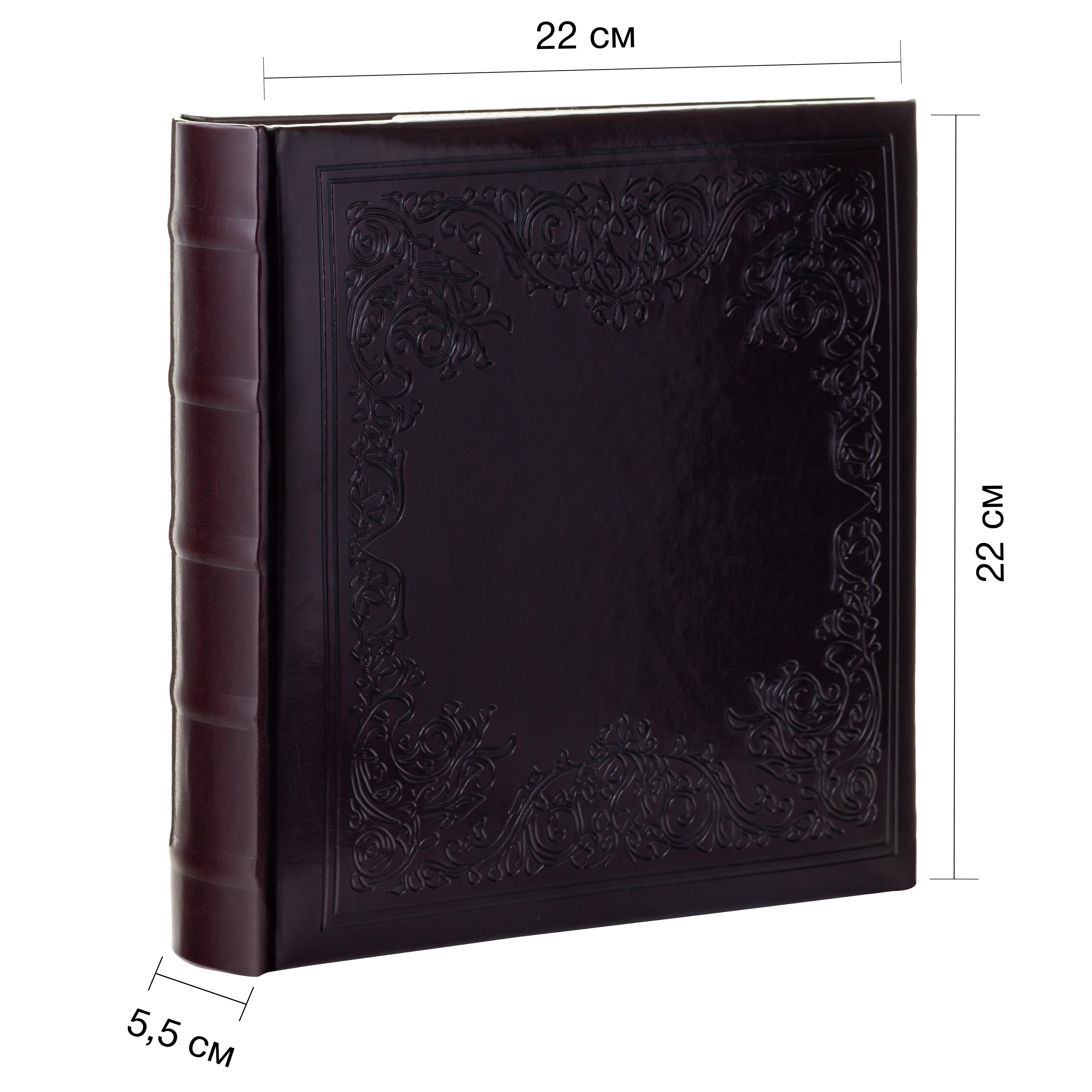 Фотоальбом Fotografia 10x15 см 200 фото, книжный переплет, «Классика», FA-EBBM200-824