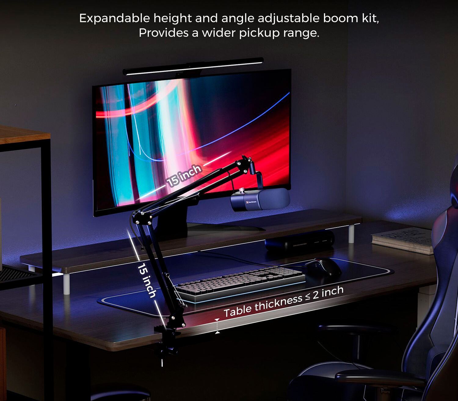 Микрофон Nearity NearStream AM10X-P, USB-C / XLR, с пантографом (уцененный)