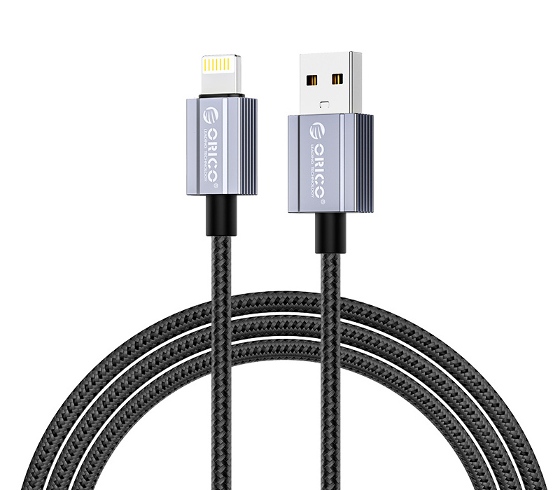 Кабель Orico GQA12-15, USB 2.0 Type-A / Lightning, до 12 Вт, 1.5 м