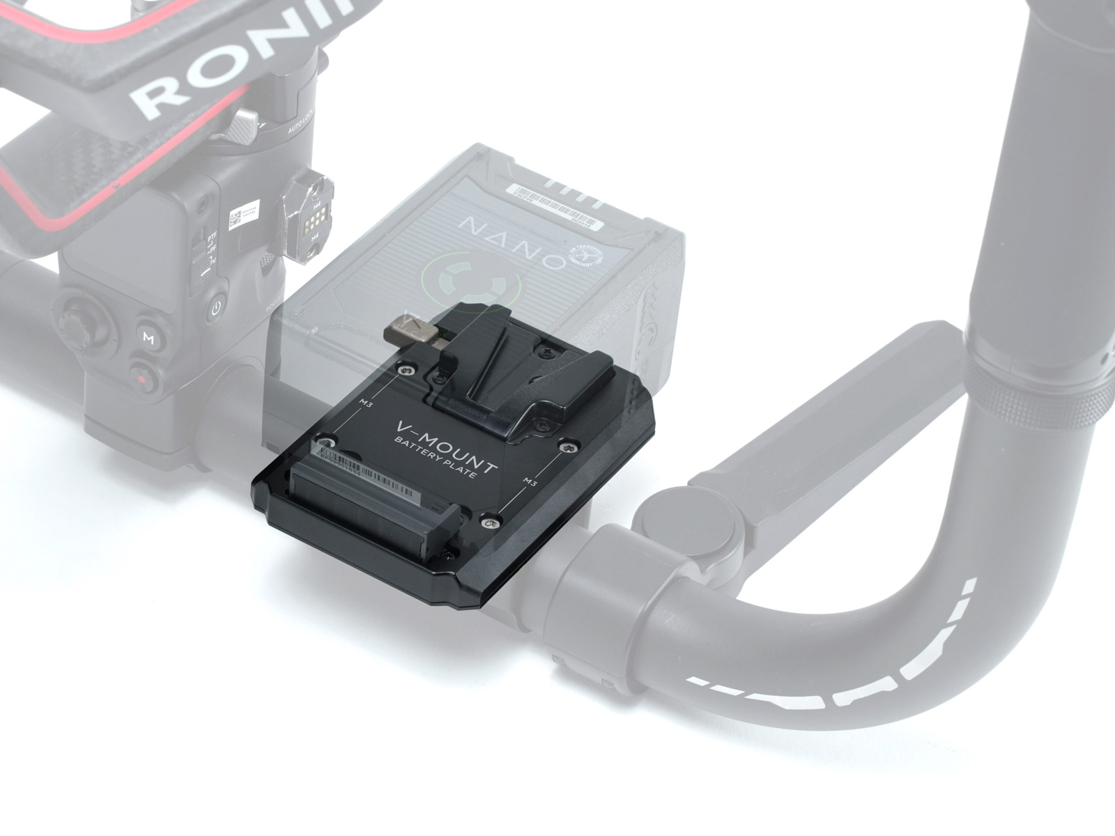 Батарейная площадка Tilta V-Mount Battery Plate для Ring Grip