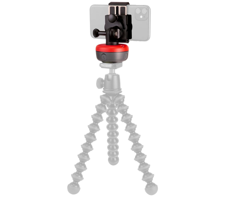 Головка JOBY Spin Phone Mount Kit, c держателем для смартфона (уцененный)