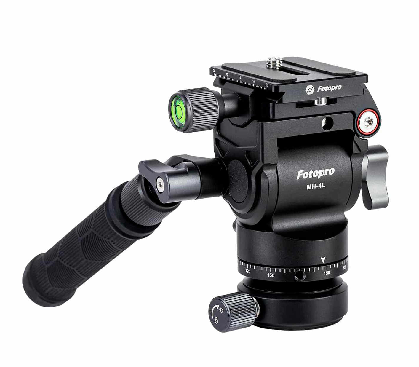 Штативная голова Fotopro MH-4L, жидкостная, до 3 кг, с выравнивающей базой
