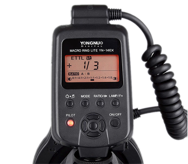 Вспышка Yongnuo YN-14EX Macro TTL для Canon
