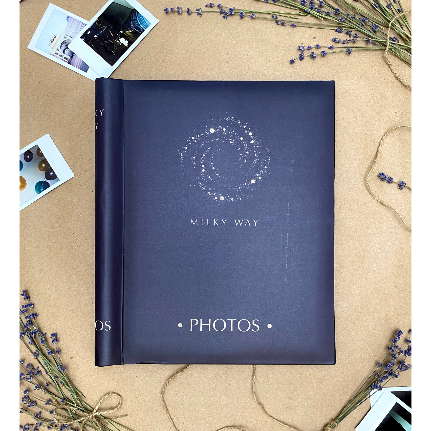 Фотоальбом Полином магнитный, 10 листов 23х28 см, «Milky way» Млечный путь