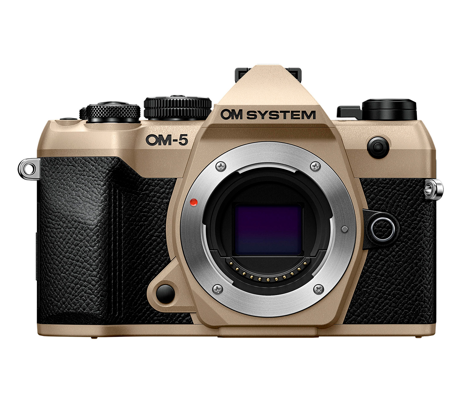 Беззеркальный фотоаппарат OM System OM-5 Mark II Kit 12-45mm f/4 песочно-бежевый