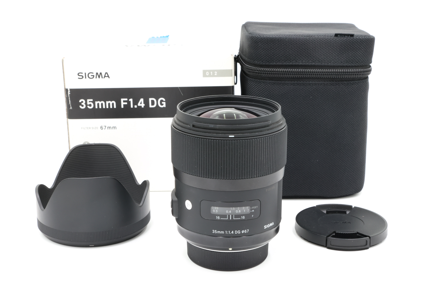 Объектив Sigma AF 35mm f/1.4 DG HSM Art Nikon F (состояние 5) (б/у)