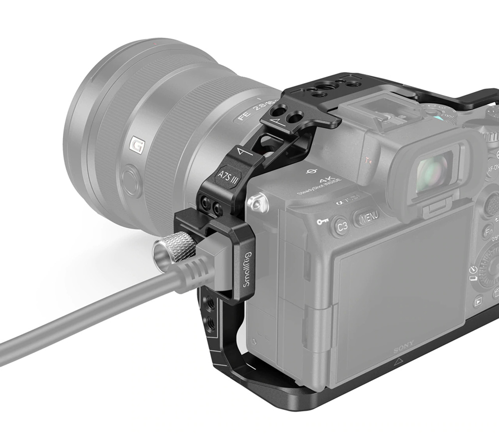 Клетка SmallRig 3180B для Sony A7S III, с фиксатором кабеля