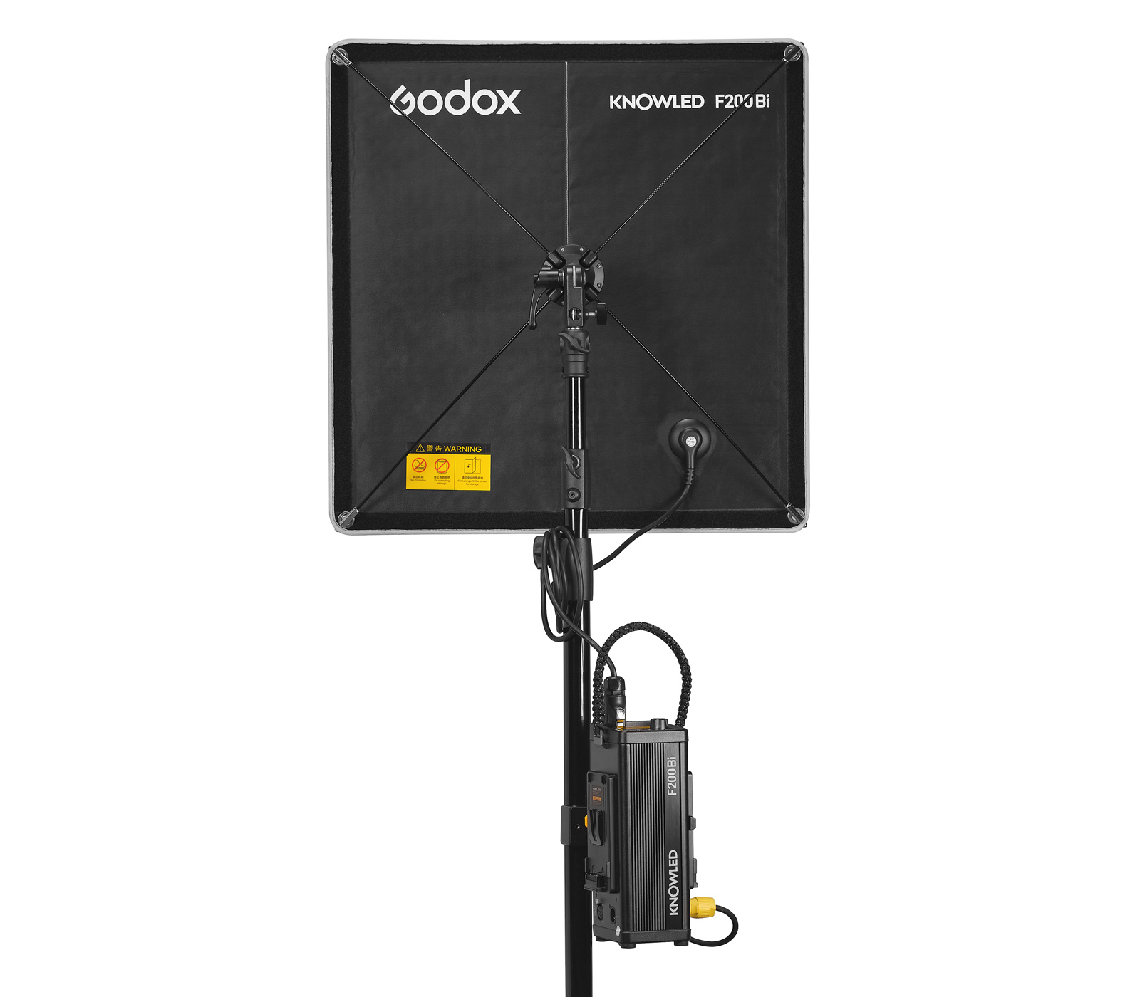 Осветитель Godox Knowled F200Bi, светодиодный, складной, 2700-8500K, 210 Вт