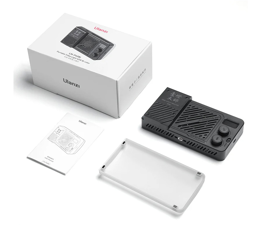 Осветитель Ulanzi LM-P40 Bi, светодиодный, 2700-6500К, 40 Вт