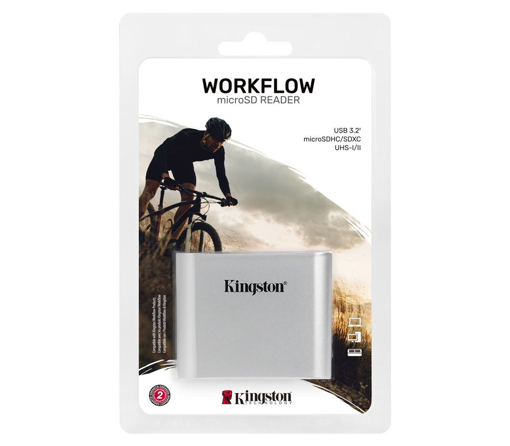 Карт-ридер Kingston Workflow WFS-SDC для microSD (UHS-I/-II)