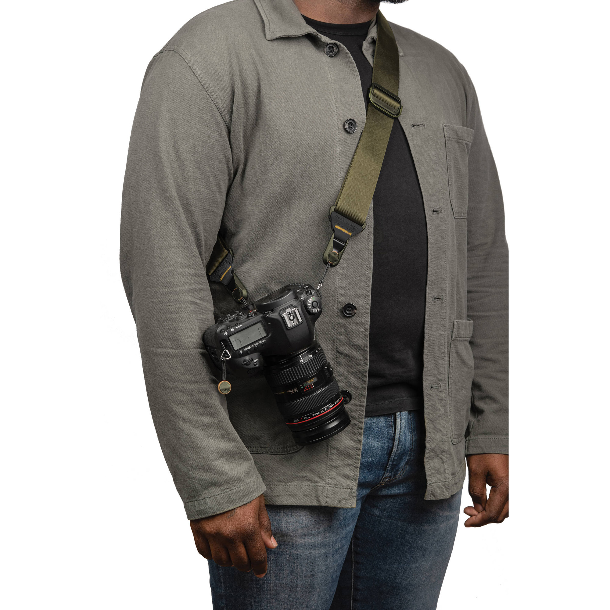 Ремня Peak Design Camera Strap Slide Kelp, оливковый