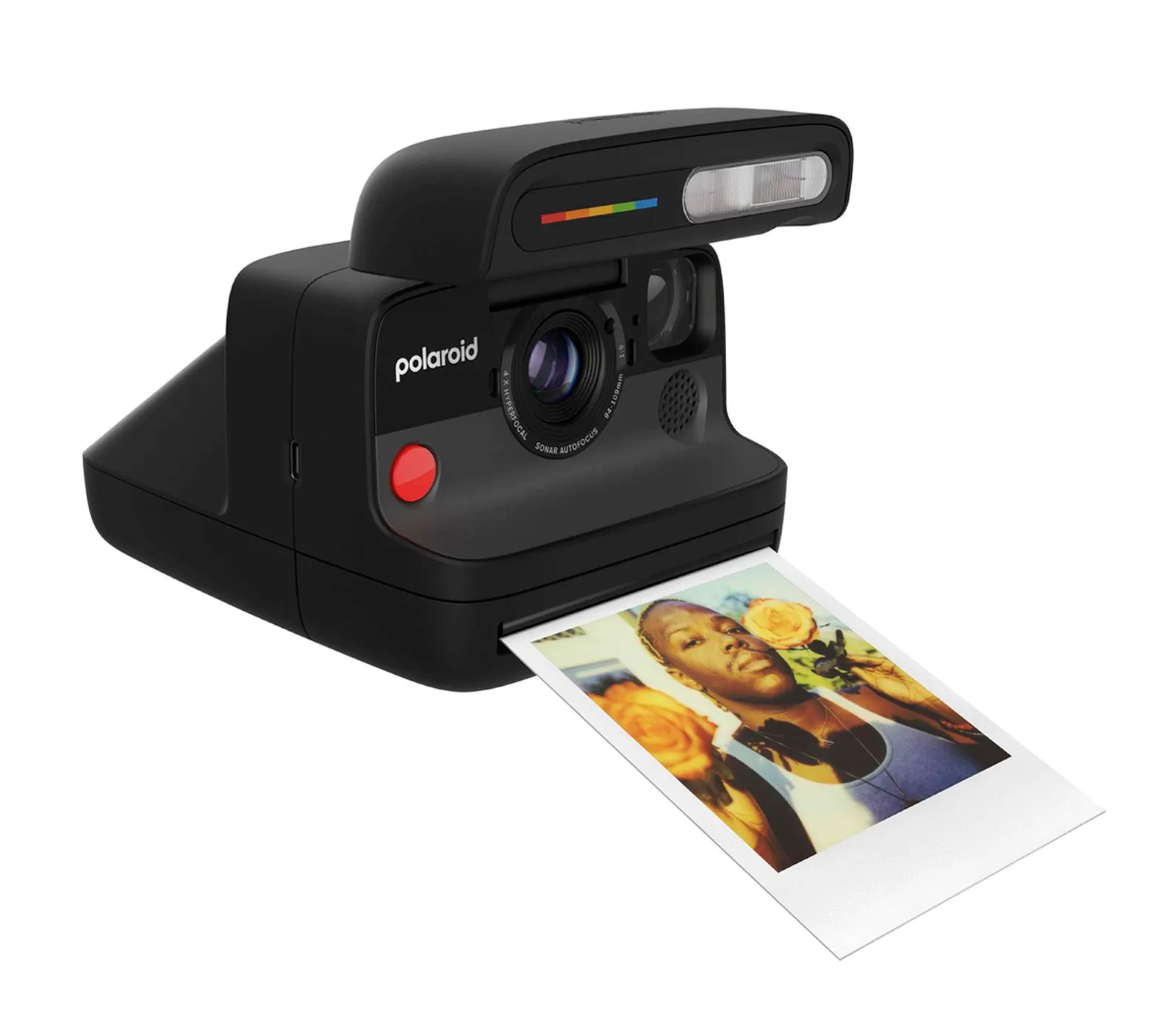Фотоаппарат моментальной печати Polaroid Flip, черный
