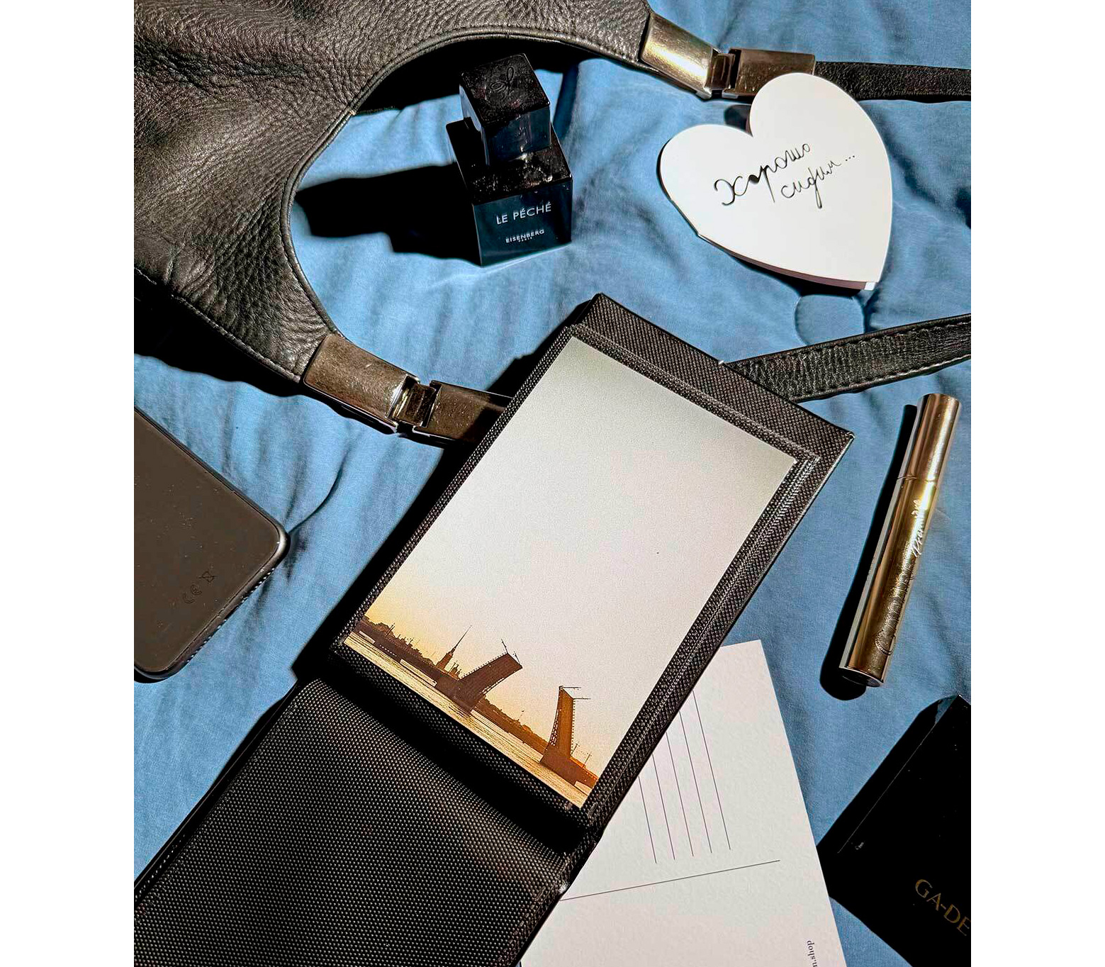 Фотоальбом Полином 10х15 см 36 фото, Черный бумажник