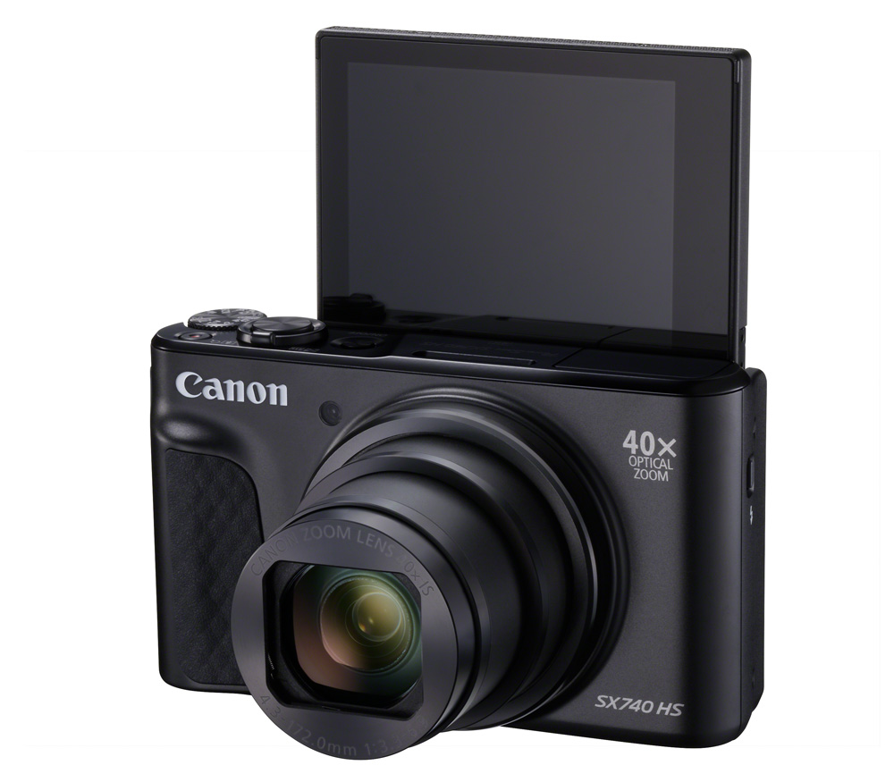 Компактный фотоаппарат Canon PowerShot SX740 HS, черный