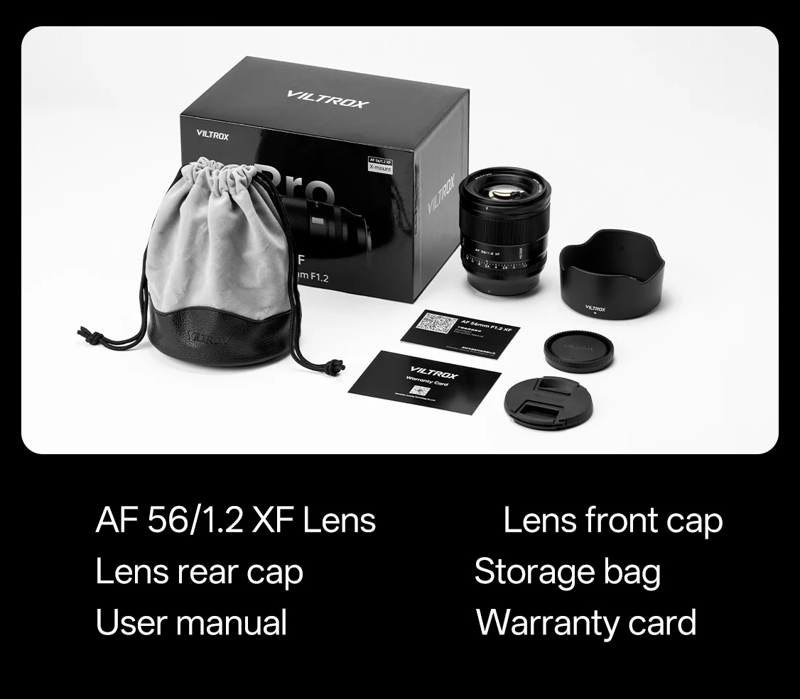 Объектив Viltrox AF 56mm f/1.2 Pro Fujifilm XF