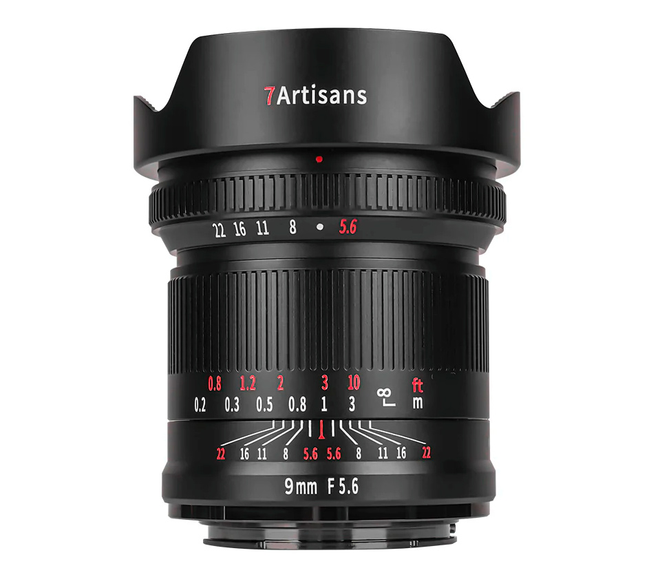 Объектив 7Artisans 9mm f/5.6 Mark II Sony FE