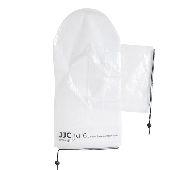 Дождевой чехол JJC RI-4C для фотокамер со вспышкой, прозрачный (RI-5 + RI-6)