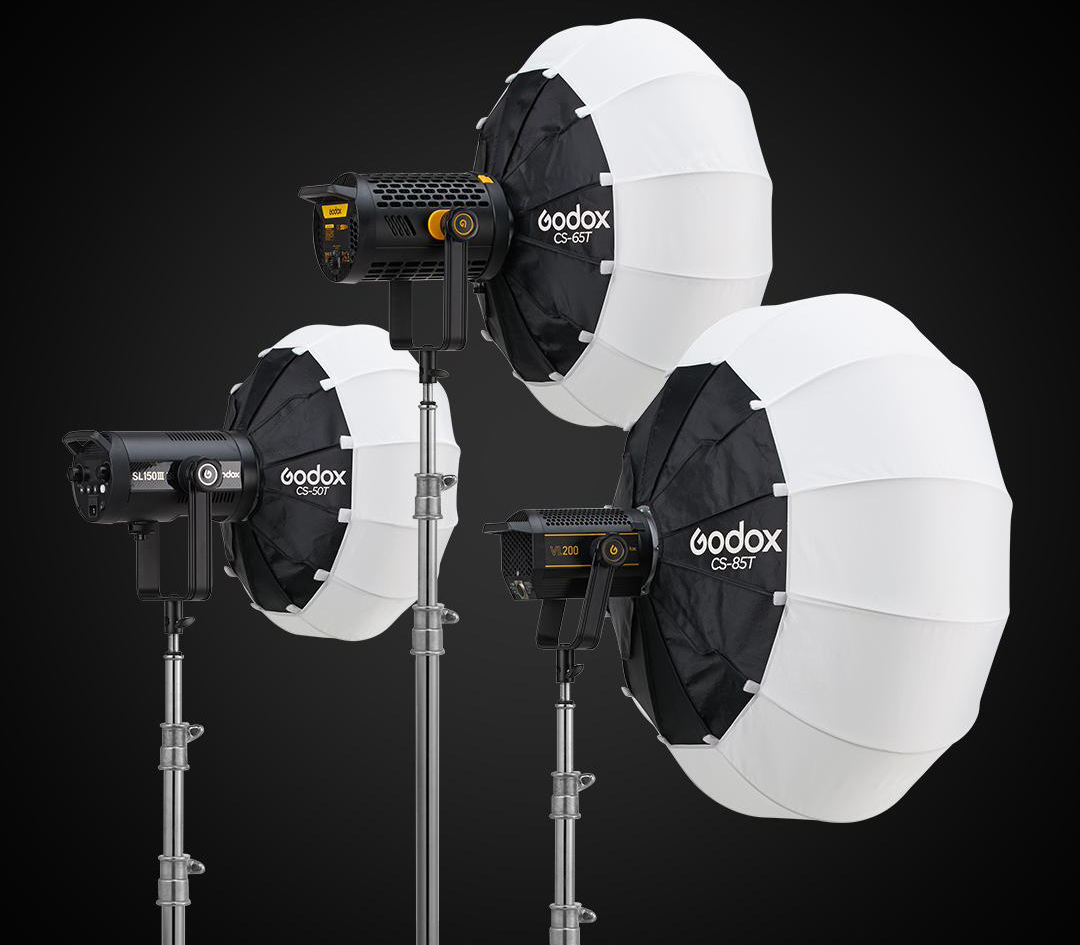 Софтбокс Godox CS-50T сферический, складной, 50 см, Bowens