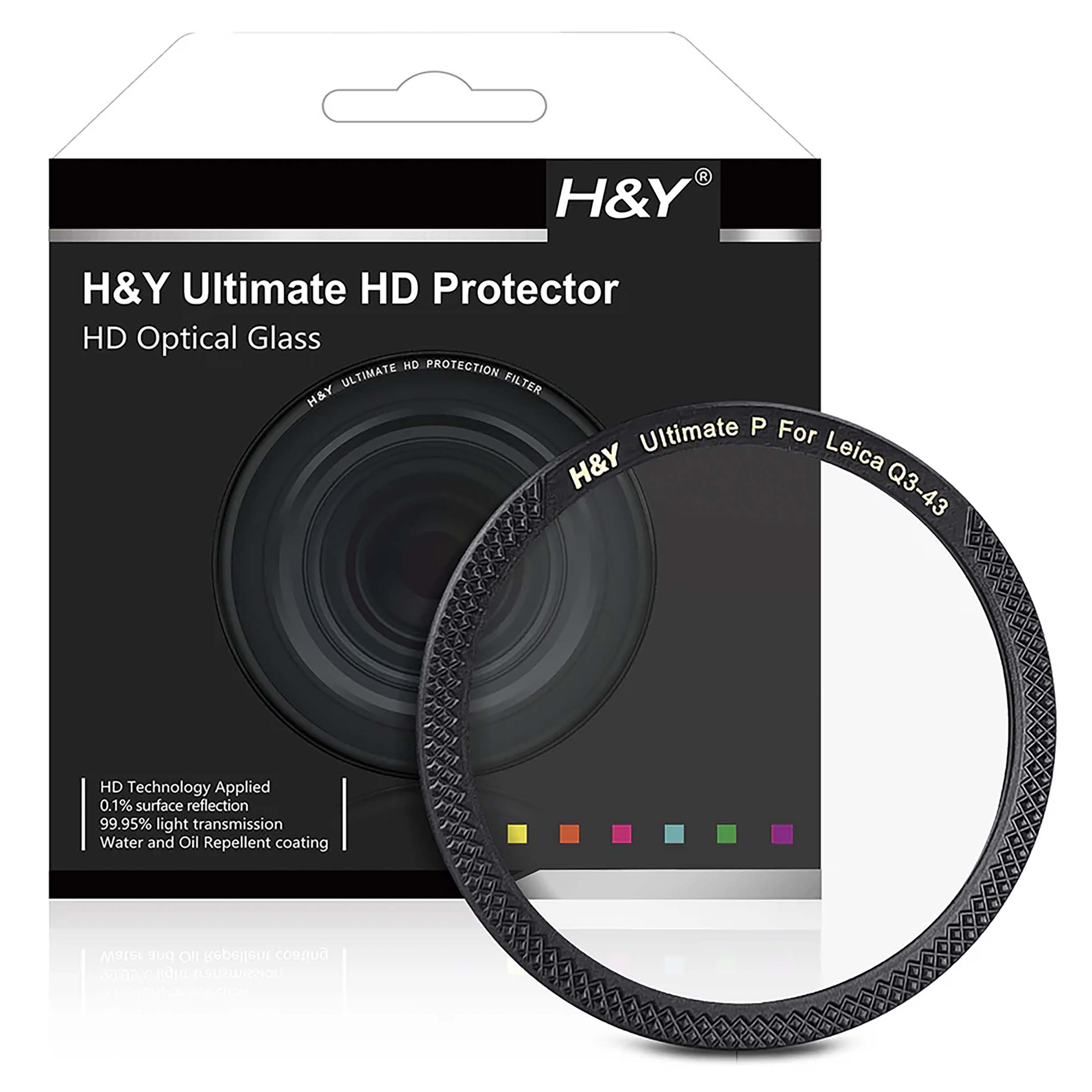 Светофильтр H&Y Ultimate HD Protection Filter для Leica Q3 43 (49 мм)