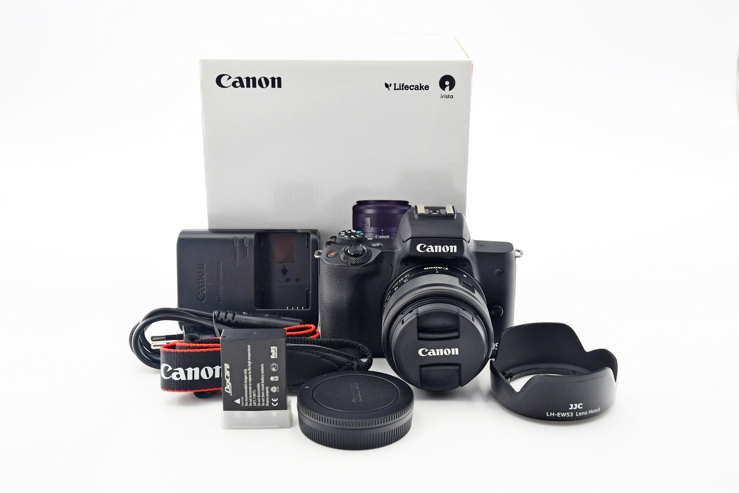 Беззеркальный фотоаппарат Canon EOS M50 Kit EF-M 15-45mm IS STM (состояние 5-) (б/у)