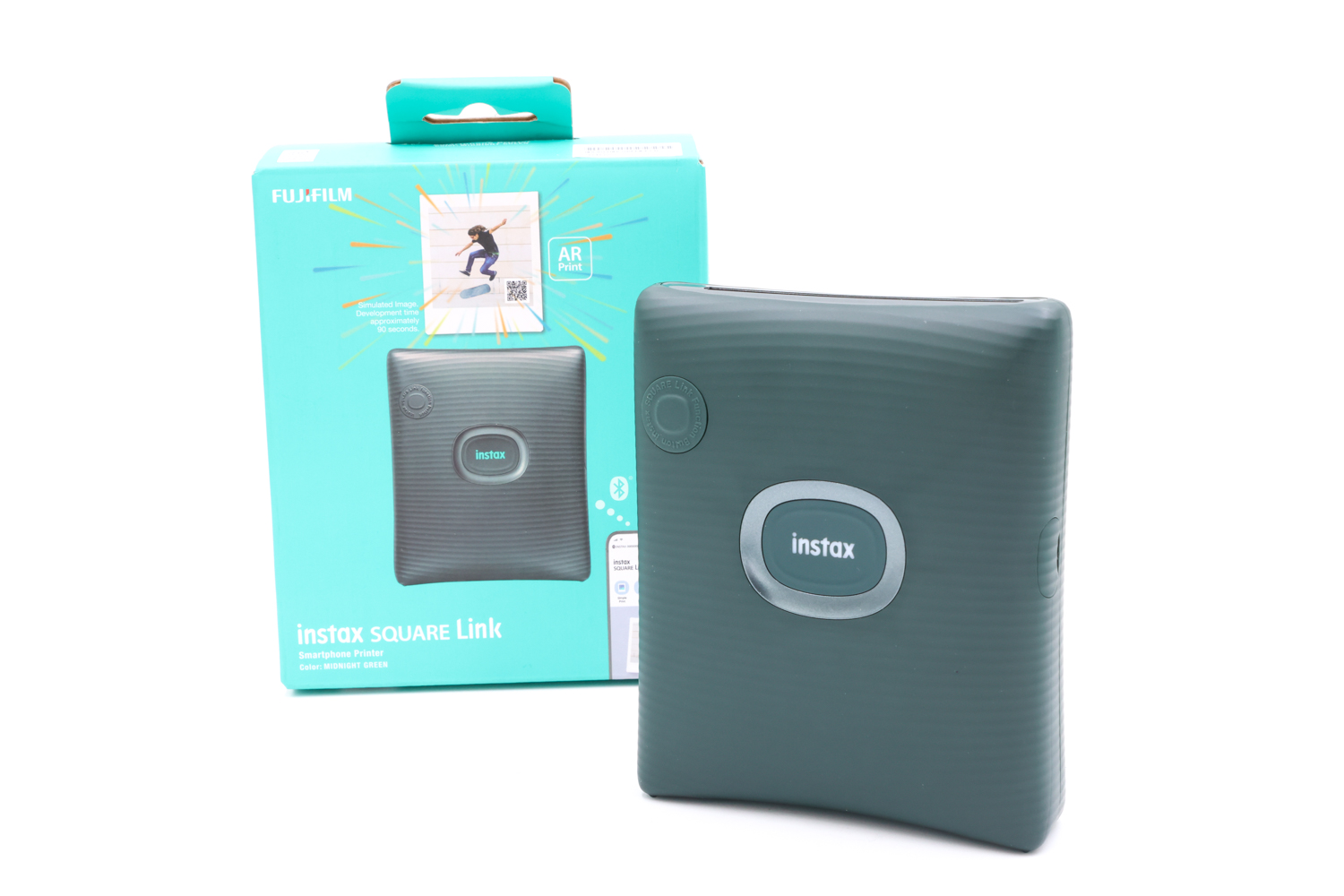Фотоаппарат моментальной печати Fujifilm Instax Square Link Midnight Green (состояние 5) (б/у)