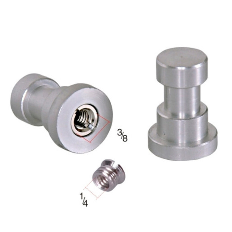 Переходник Grifon FLH-04, гнезда 1/4" и 3/8" + шпигот 5/8"
